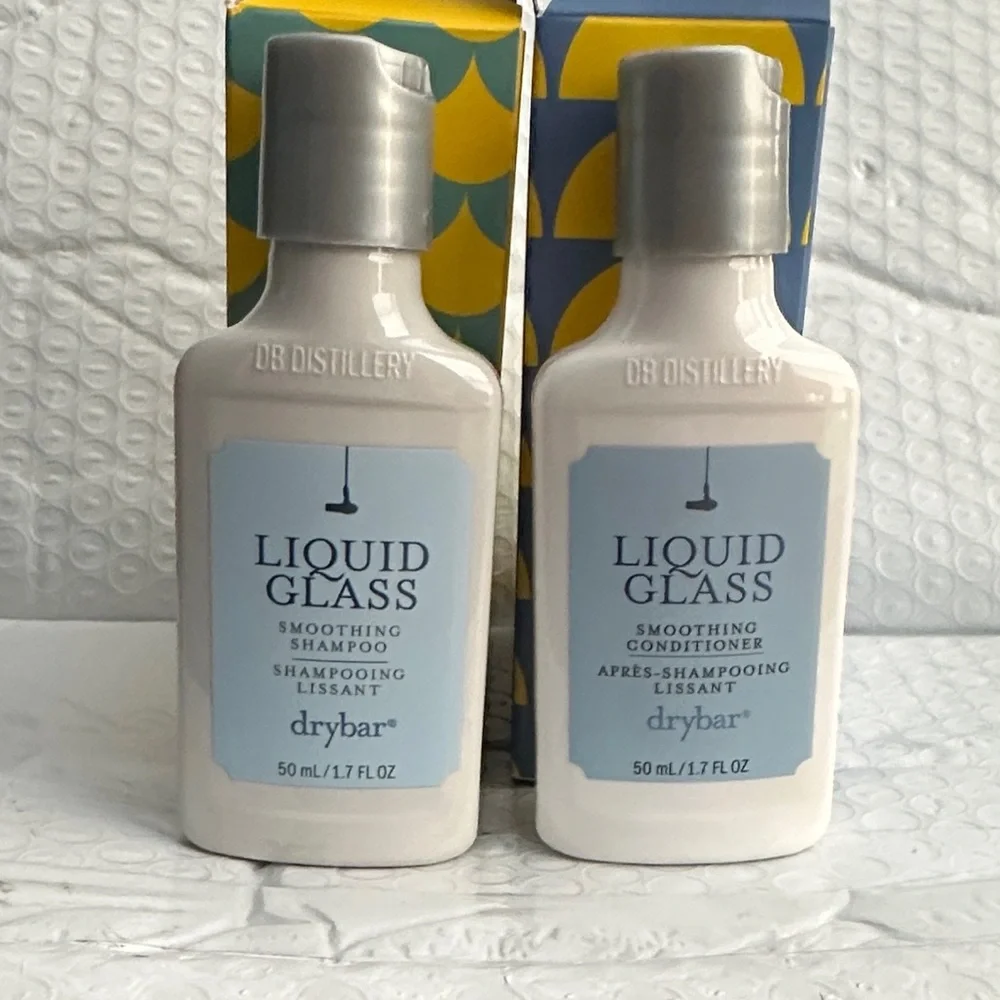 Drybar Liquid Glass Smoothing Duo with Blue Label